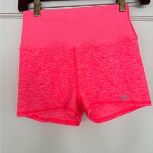 ALO Yoga Bright Pink High-Waist Shorts